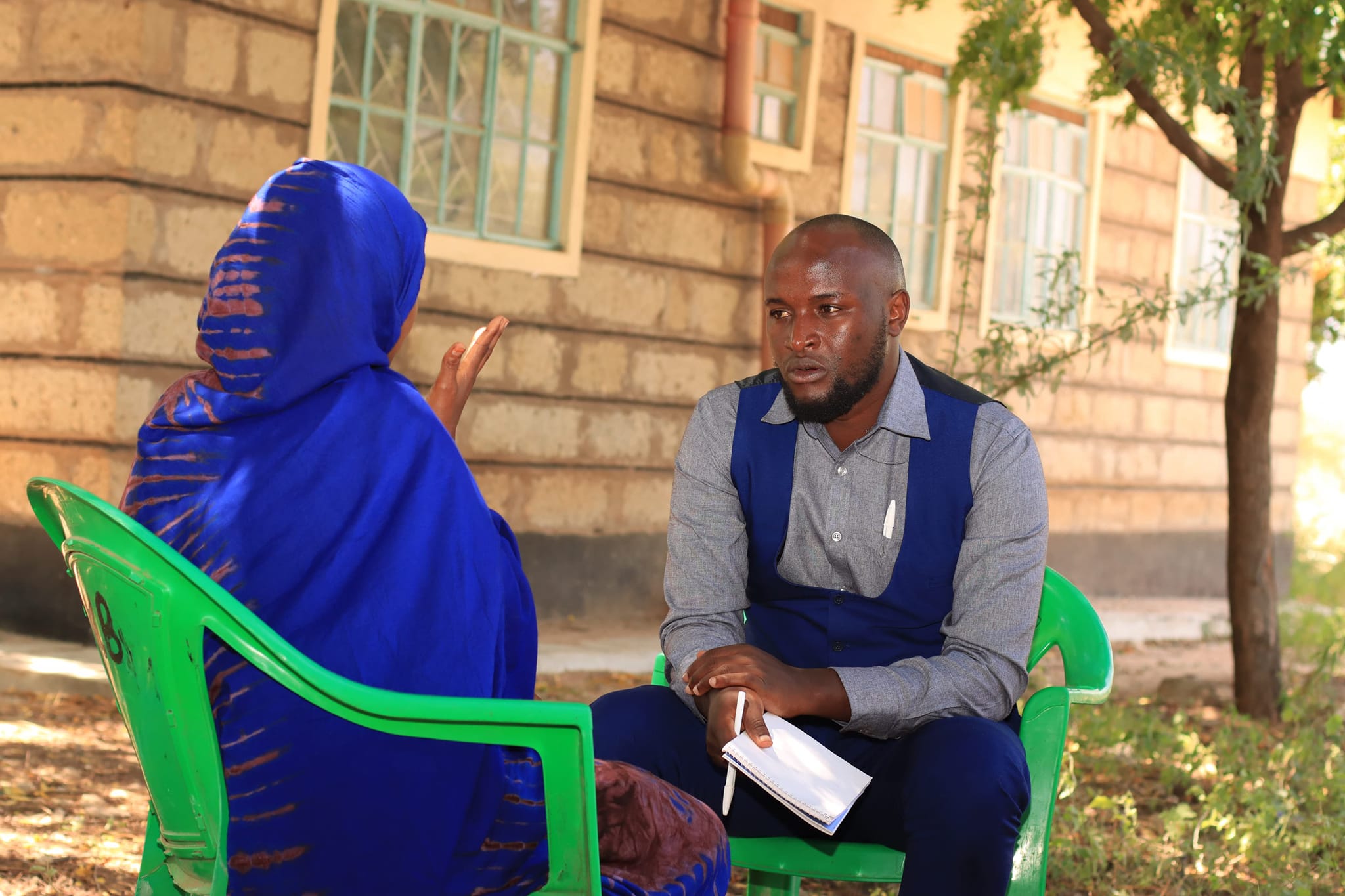Vast rangelands and acacia trees in Northern Kenya